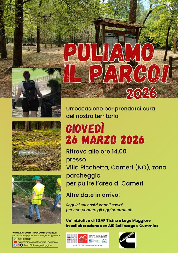 puliamo parco marzo 2026