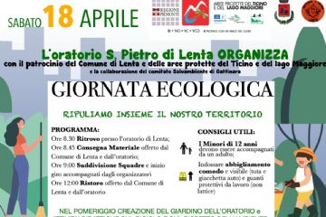 Giornata Ecologica - Ripuliamo insieme il nostro territorio - sabato 18 aprile 2026