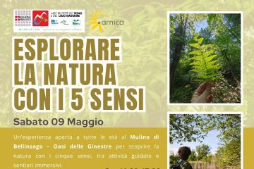 Esplorare la natura con i 5 sensi - Sabato 9 maggio
