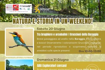 Natura e storia in un weekend! con Arnica - Sabato 20 e domenica 21 giugno 