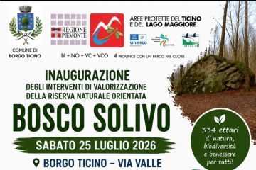 Inaugurazione interventi a Bosco Solivo - Sabato 25 luglio