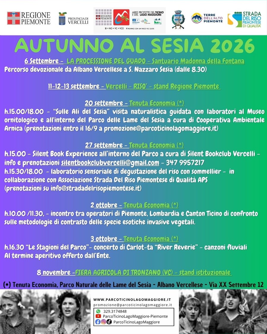 Autunno al Sesia 2026